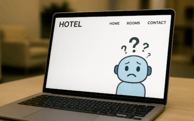 Chatbot per hotel: se non curi il sito, il tuo assistente digitale resterà… muto!